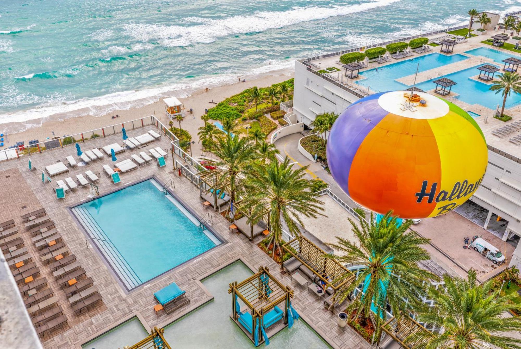 Appartement Splendid - Oceanview 1bdr & 1ba Right On The Beach, Heated Pool, Gym Hollywood